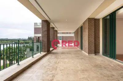 Apartamento com vista para praia com 3 quartos à venda, 457 m² por r$ 15.000.000 - boa vista village - porto feliz/sp