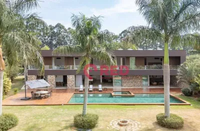 Casa com 5 quartos, 1960 m² - venda por r$ 35.000.000 ou aluguel por r$ 160.000/mês - fazenda boa vista - porto feliz/sp