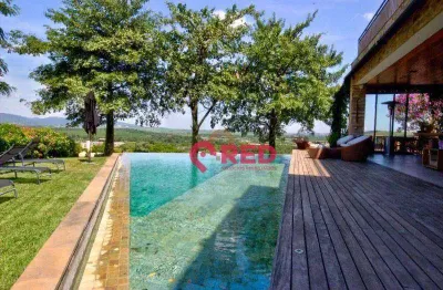 Sobrado com 5 dormitórios, 800 m² - venda porfazenda boa vista - porto feliz/sp