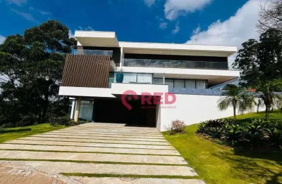 Sobrado com 5 dormitórios à venda, 700 m² por r$ 10.000.000,00 - vila da mata golf club - são roque/sp