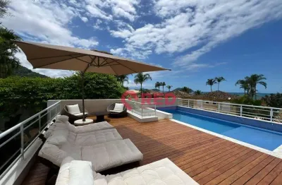 Sobrado com 5 dormitórios à venda, 410 m² por r$ 7.000.000,00 - praia de juquehy - são sebastião/sp