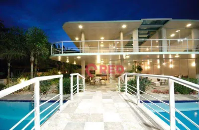 Sobrado com 6 dormitórios à venda, 800 m² por r$ 31.240.000,00 - praia de juquehy - são sebastião/sp