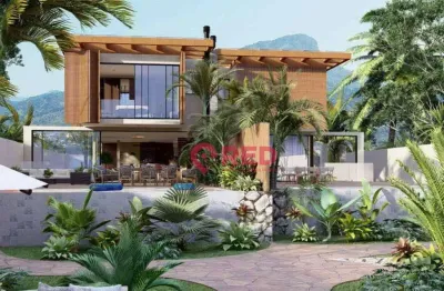 Sobrado com 6 dormitórios à venda, 500 m² por r$ 22.000.000,00 - praia da baleia - são sebastião/sp