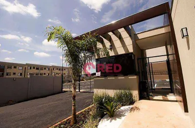 Apartamento com 2 quartos à venda, 43 m² por r$ 210.000 - recreio dos sorocabanos - sorocaba/sp