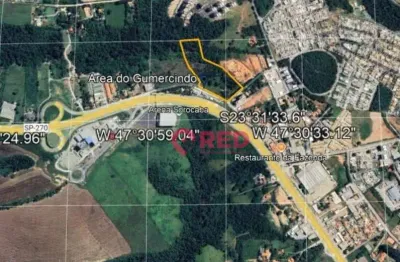 Área à venda, 32000 m² por r$ 38.400.000,00 - chácaras reunidas são jorge - sorocaba/sp