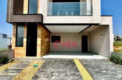 Sobrado com 3 dormitórios à venda, 181 m² por r$ 1.400.000,00 - condomínio villagio wanel - sorocaba/sp