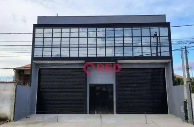 Galpão para alugar, 445 m² por r$ 12.000,00/mês - jardim simus - sorocaba/sp