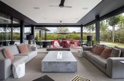 Sport house com 5 quartos à venda, 550 m² por r$ 22.500.000 - condomínio fazenda boa vista - porto feliz/sp