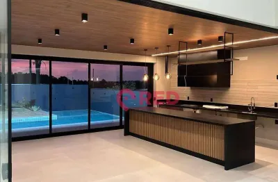 Casa com 4 dormitórios à venda, 450 m² por r$ 4.800.000,00 - condomínio saint patrick - sorocaba/sp