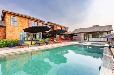 Fire house com 6 quartos à venda, 1000 m² por r$ 45.000.000 - condomínio fazenda boa vista - porto feliz/sp
