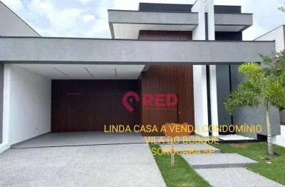 Casa com 3 quartos à venda, 200 m² por r$ 1.600.000 - condomínio vila do bosque sorocaba - sorocaba/sp