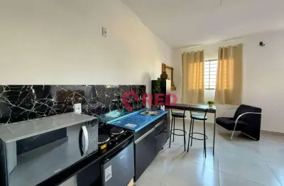 Kitnet com 1 quarto para alugar, 29 m² por r$ 948/mês - aparecidinha - sorocaba/sp