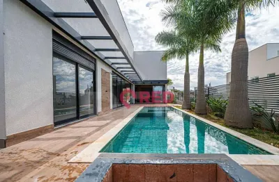 Sobrado com 4 dormitórios à venda, 380 m² por r$ 2.900.000,00 - alphaville nova esplanada i - votorantim/sp