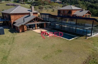 Barn house com 6 quartos, 664 m² - venda por r$ 32.000.000 ou aluguel por r$ 139.833/mês - condomínio fazenda boa vista - porto feliz/sp