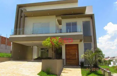 Sobrado com 3 dormitórios à venda, 284 m² por r$ 1.450.000,00 - condomínio golden park alpha - sorocaba/sp