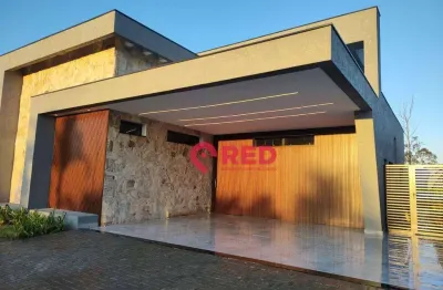 Casa com 3 dormitórios à venda, 245 m² por r$ 2.500.000,00 - alphaville nova esplanada - votorantim/sp