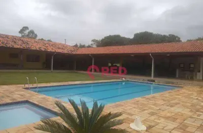 Chácara com 5 quartos à venda, 20000 m² por r$ 3.800.000 - parque da grama - indaiatuba/sp