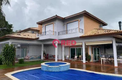 Sobrado com 5 dormitórios à venda, 500 m² por r$ 4.200.000,00 - condomínio jardim das palmeiras - bragança paulista/sp