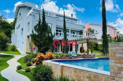 Sobrado com 5 quartos à venda, 500 m² por r$ 3.000.000 - condomínio jardim das palmeiras - bragança paulista/sp