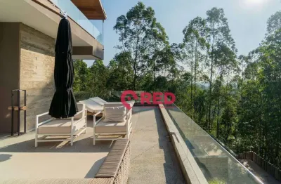 Sobrado com 5 dormitórios à venda, 840 m² por r$ 8.000.000,00 - ecoville - araçariguama/sp
