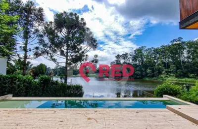 Sobrado com 5 dormitórios à venda, 700 m² por r$ 9.000.000,00 - condomínio lago azul - araçoiaba da serra/sp