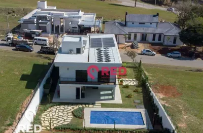 Sobrado com 3 quartos à venda, 338 m² por r$ 3.200.000 - condomínio fazenda kurumin - itu/sp