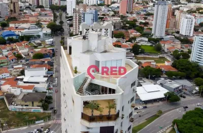 Cobertura com 3 dormitórios à venda, 780 m² por r$ 6.200.000,00 - condomínio edifício torre branca - sorocaba/sp