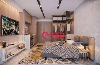 Studio com 1 dormitório à venda, 26 m² por r$ 490.000,00 - perdizes - são paulo/sp
