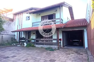 Bela casa - 04 dormitórios, 01 sendo suíte com hidro e sacada - santa catarina - caxias do sul - rs.