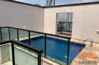 Cobertura espetacular no tatuapé/sp - 250m2, 3 dorm, 3 vagas -  r$ 2.330.000,00