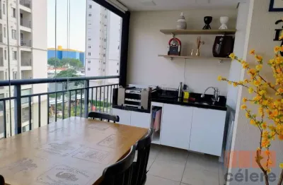 Apto 73m², 2 dorms (1 suíte), sacada gourmet - condomínio living resort - cambuci