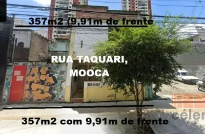 Terreno à venda | rua taquari | terreno mede 357m2 | rua da faculdade são jjudas