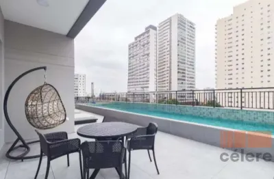 Apartamento 1 dormitório | 30m² | varanda | andar alto | belenzinho | vaga p/ moto