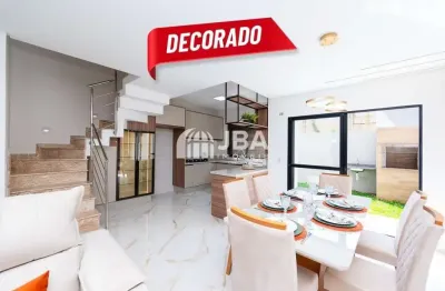 Casa em condomínio fechado com 3 quartos à venda na rua osmário machado, 345, xaxim, curitiba, 93 m2 por r$ 879.000