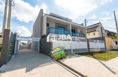 Casa em condomínio fechado com 3 quartos à venda na Rua Venezuela, 469, Bacacheri, Curitiba, 162 m2 por R$ 1.045.000