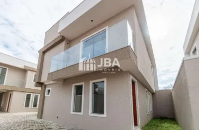 Casa em condomínio fechado com 3 quartos à venda na rua ana berta roskamp, 714, jardim das américas, curitiba, 132 m2 por r$ 780.000