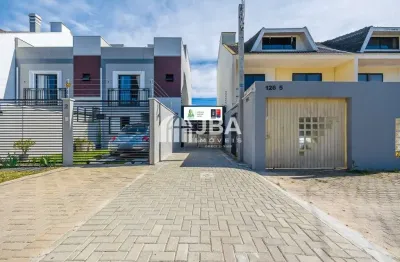 Casa em condomínio fechado com 3 quartos à venda na rua doutor gonzaga de campos, 156, uberaba, curitiba, 115 m2 por r$ 679.000
