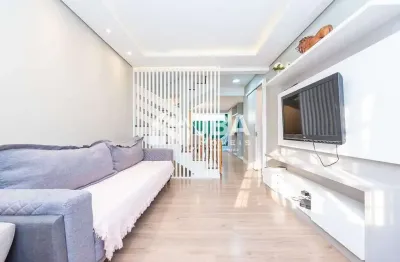 Casa em condomínio fechado com 4 quartos à venda na rua blasco ibánez, 234, jardim das américas, curitiba, 135 m2 por r$ 649.000
