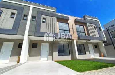 Casa em condomínio fechado com 3 quartos à venda na rua osmário machado, 345, xaxim, curitiba, 93 m2 por r$ 629.000