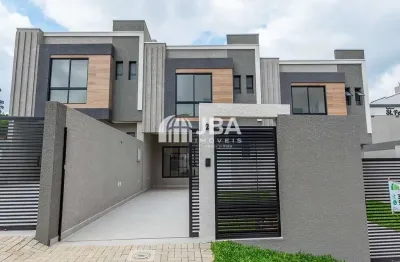 Casa com 3 quartos à venda na rua osmário machado, 345, xaxim, curitiba, 92 m2 por r$ 619.000