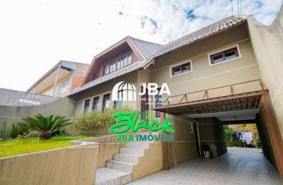 Casa com 5 quartos à venda na rua desembargador joão antônio de barros júnior, 127, xaxim, curitiba, 315 m2 por r$ 1.100.000