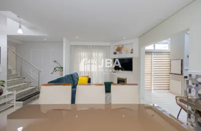 Casa em condomínio fechado com 3 quartos à venda na rua governador jorge lacerda, 244, guabirotuba, curitiba, 139 m2 por r$ 699.000