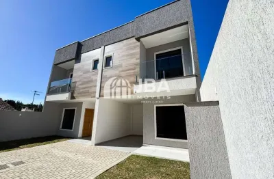 Casa em condomínio fechado com 3 quartos à venda na antônio floriano filho, 61, xaxim, curitiba, 103 m2 por r$ 710.000