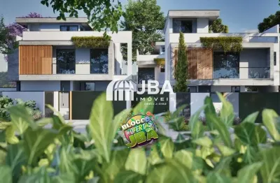 Casa em condomínio fechado com 3 quartos à venda na Rua Doutor Goulin, 1408, Hugo Lange, Curitiba, 170 m2 por R$ 1.631.750