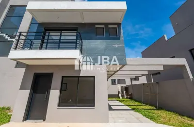 Casa em condomínio fechado com 3 quartos à venda na rua guilherme tragante, 283, tarumã, curitiba, 136 m2 por r$ 859.000