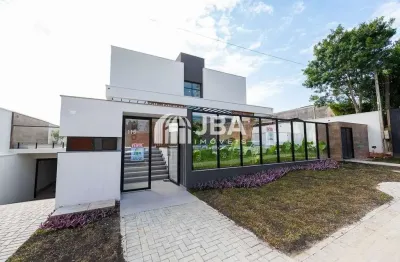 Casa em condomínio fechado com 3 quartos à venda na rua pedro nolasko pizzatto, 118, mercês, curitiba, 194 m2 por r$ 1.530.000