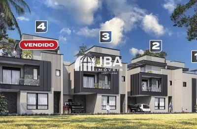 Casa em condomínio fechado com 3 quartos à venda na Rua Aluízio Plombon, 52, Santa Felicidade, Curitiba, 151 m2 por R$ 1.160.000