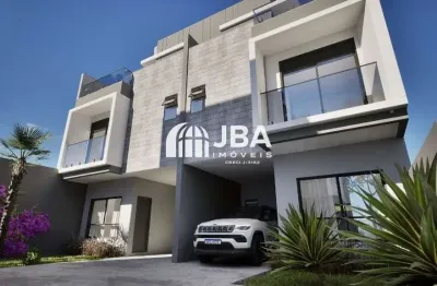 Casa em condomínio fechado com 3 quartos à venda na rua doutor raul carneiro filho, 277, água verde, curitiba, 127 m2 por r$ 957.900