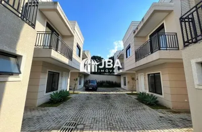 Casa em condomínio fechado com 3 quartos à venda na rua david geronasso, 1527, boa vista, curitiba, 116 m2 por r$ 830.000