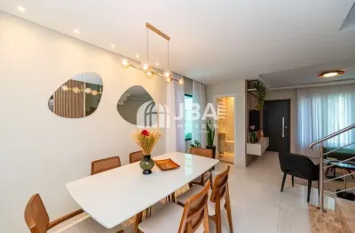Casa em condomínio fechado com 3 quartos à venda na rua eduardo couture, 122, jardim das américas, curitiba, 136 m2 por r$ 1.300.000